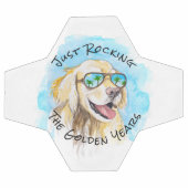 Juste Rocking Les Années D'Or Drôle Pun Retraite (Plat)