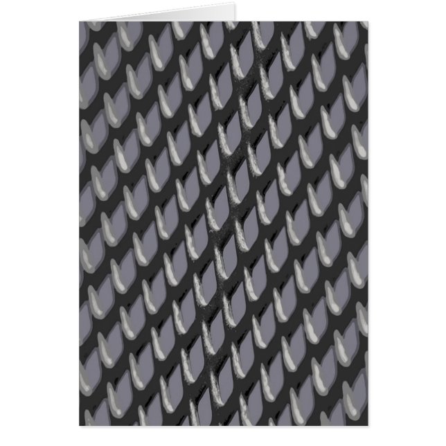 Juste séparation en métal de grille (Devant)