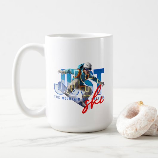 Juste Ski | Mug classique #15 (Avec donut)