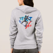 Juste Ski | Sweat - shirt à capuche à fermeture éc (Dos)
