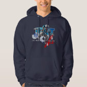Juste Ski | Sweat - shirt à capuche masculin (Devant)