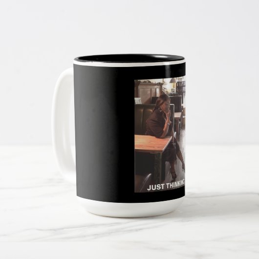 Juste tasse 15oz de pensée (Devant gauche)