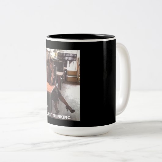 Juste tasse 15oz de pensée (Devant droit)