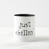 juste tasse de café de chillin (Centre)