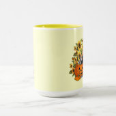 Juste tasse de café délicieuse de récolte (Centre)