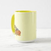 Juste tasse de café délicieuse de récolte (Devant gauche)