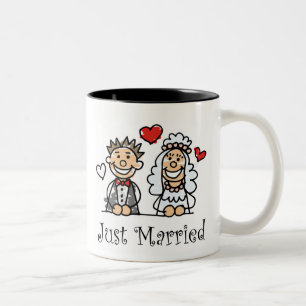 Juste tasse mariée