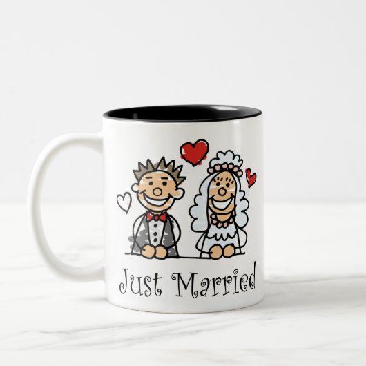 Juste tasse mariée (Gauche)