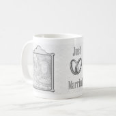 Juste tasse mariée de photo (Devant gauche)