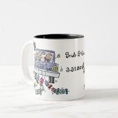 Juste tasse mariée - personnaliser (Devant gauche)