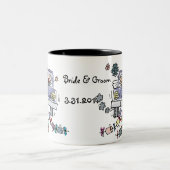 Juste tasse mariée - personnaliser (Centre)