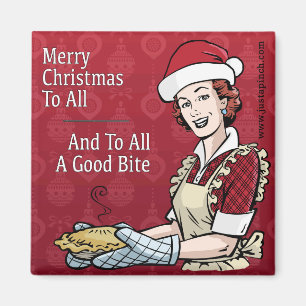 Juste un aimant de réfrigérateur de Joyeux Noël