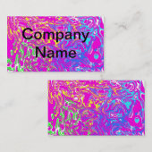 Juste un carte de visite fou de conception (Devant / Derrière)