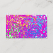 Juste un carte de visite fou de conception (Dos)