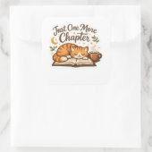 Juste un chapitre de plus Autocollant de chat mign (Sac)