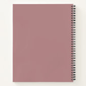 Juste un chapitre de plus Cahier spiralé rose pous (Dos)