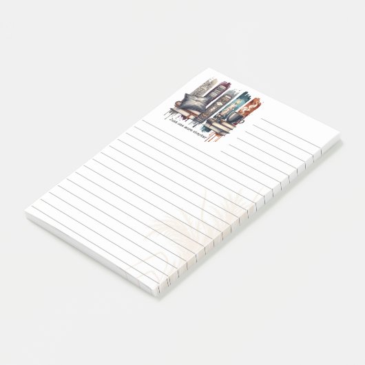 Juste un chapitre de plus Post-it® Notes 3M lignée (Incliné)