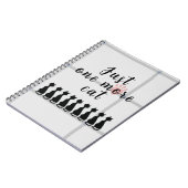Juste un chat de plus - Cahier photo spirale (Côté gauche)