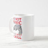Juste un exercice Mug drôle humour (Devant gauche)