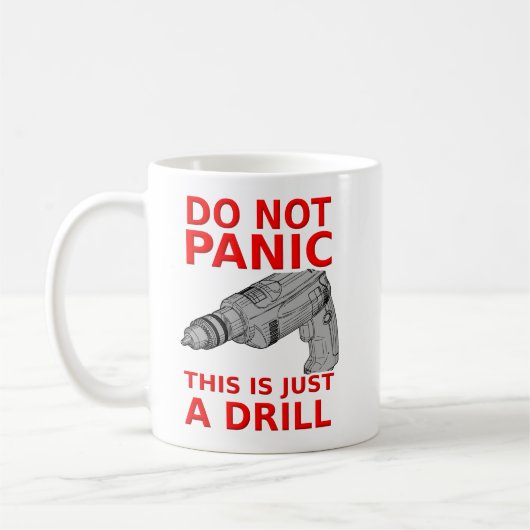 Juste un exercice Mug drôle humour (Gauche)