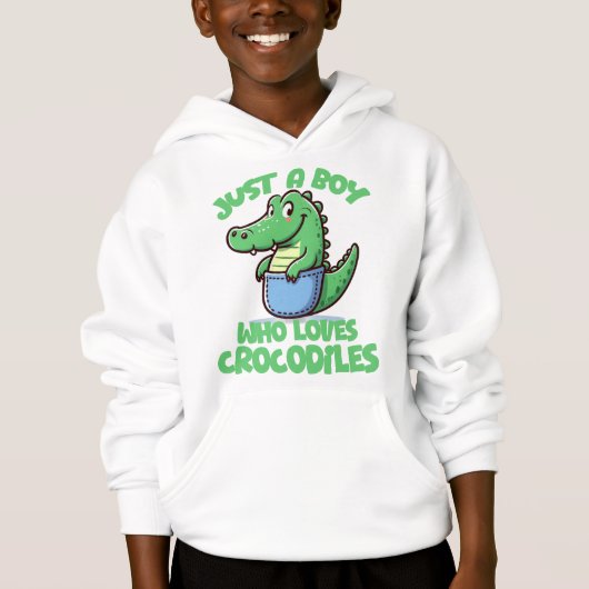 Juste Un Garçon Qui Aime Les Crocodiles (Devant)