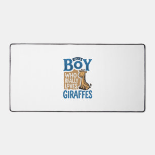 Juste un garçon qui aime les girafes design de t-s