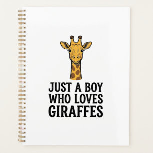 Juste un garçon qui aime les girafes T-shirt giraf