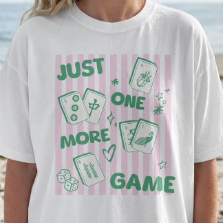 Juste un jeu de mahjong amusant T-Shirt