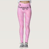 Juste Un Leggings Kinda Gal Aquarelle Lavage Legs (Devant)