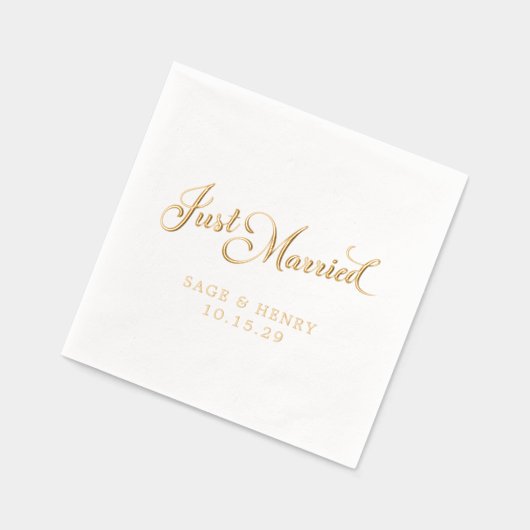 Juste un Mariage marié (Gauche)