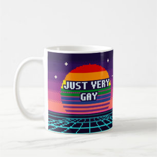 Juste un mug pixel à fierté gay