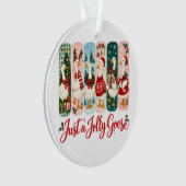 Juste un Noël d'oie joyeuse (devant)