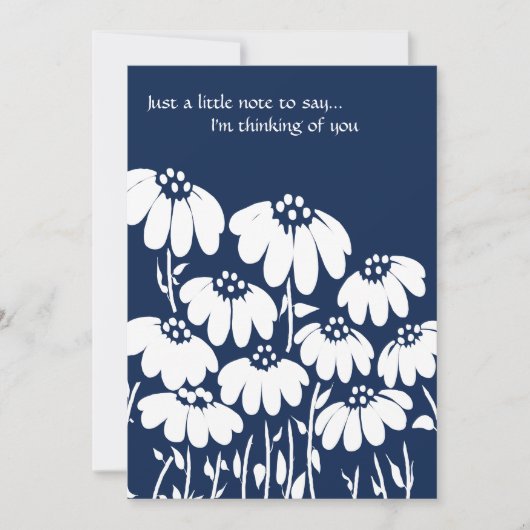 Juste un petit mot... Carte de correspondance (Devant)