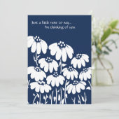 Juste un petit mot... Carte de correspondance (Debout devant)