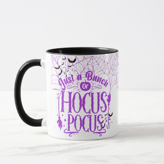 Juste Un Pocus De Hocus - Mug D'Halloween (Gauche)