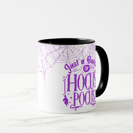 Juste Un Pocus De Hocus - Mug D'Halloween (Devant droit)