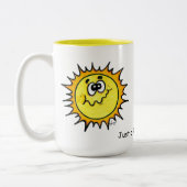 Juste un rayon de tasse de café de soleil (Gauche)