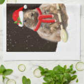 Juste Un Serviette De Cuisine Pud De Plus (Plié)