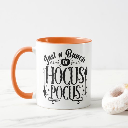 Juste un tas de Hocus Pocus Drôle Mug de café (Avec donut)