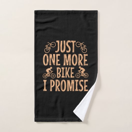 Juste un vélo de plus je promets (Serviette à main)