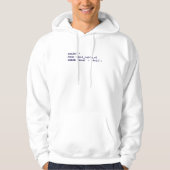 Juste une autre requête SQL - Sweat à capuche humo (Devant)