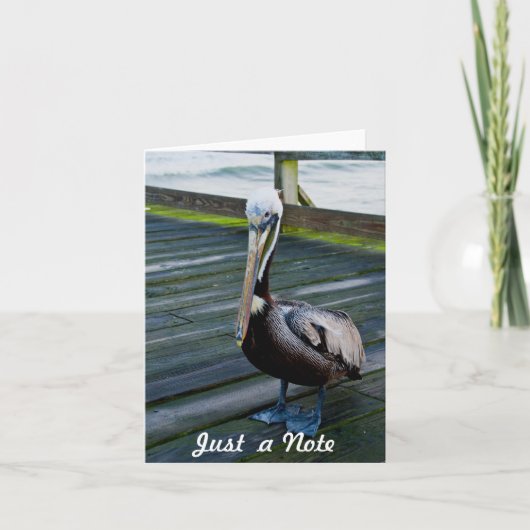Juste une carte de /Note de note (Devant)