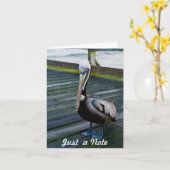Juste une carte de /Note de note (Fleur jaune)