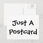 Juste Une Carte Postale (Devant / Derrière)