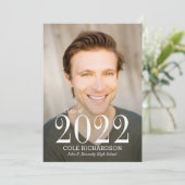 Juste une Faire-part de graduation intemporelle (Debout devant)