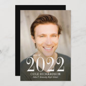 Juste une Faire-part de graduation intemporelle (Devant / Derrière)