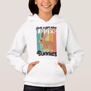 Juste une fille qui aime Bunnies Lapin de Pâques M