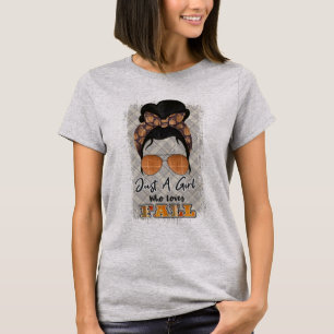 Juste une fille qui aime chute saisonnière TShirt