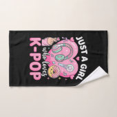 Juste Une Fille Qui Aime K-Pop (Serviette à main)