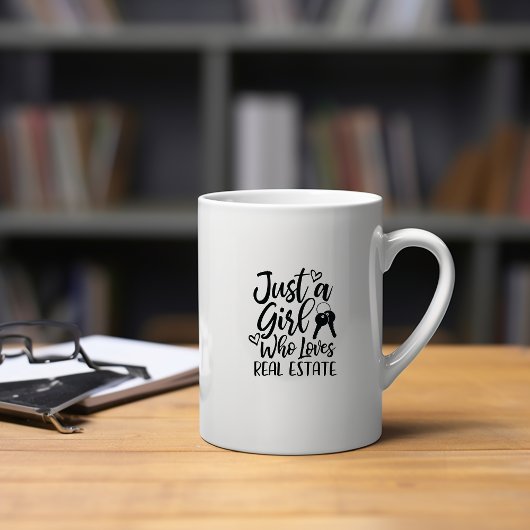 Juste Une Fille Qui Aime La Mug Immobilier